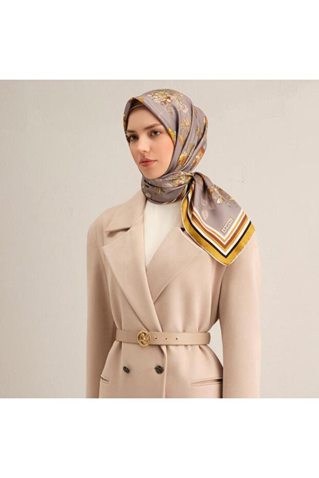 E25ya9316d02 34 Dj Saf Ipek Eşarp 9316d (T) - 3