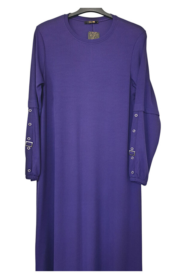 فستان من نسيج تويل بطول 140 سم - 6