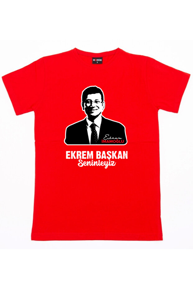 Ekrem İmamoglu "We'Re with You" / with Signature on the Back - 1
