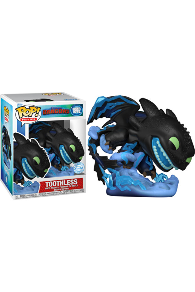 How to Train Your Dragon - Toothless with Lightning #1872 Funko Pop Figür - 1