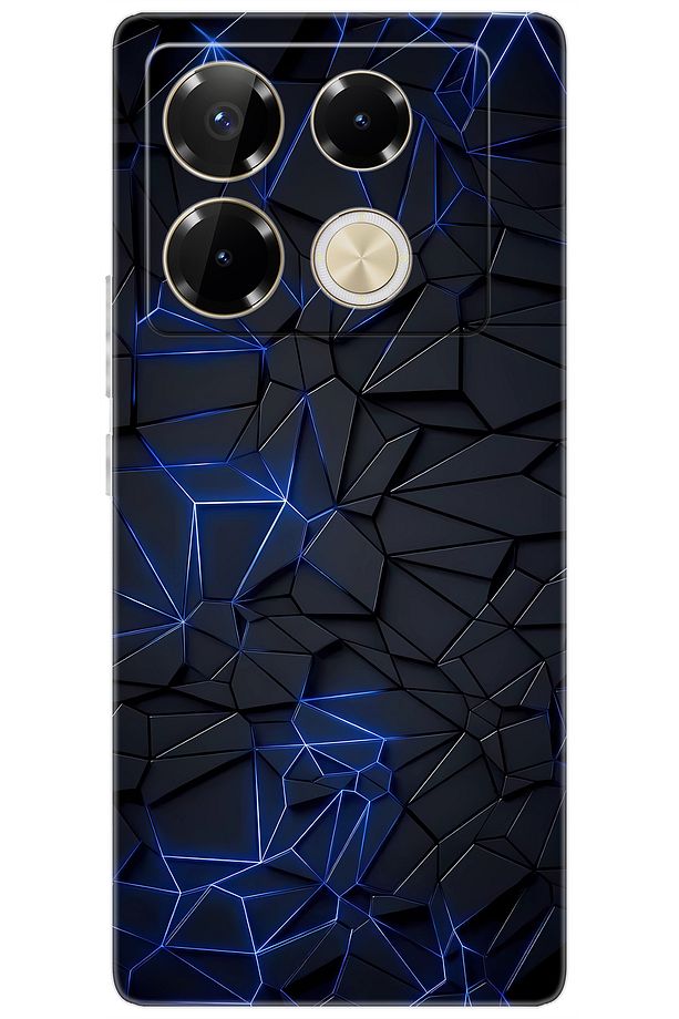 iNfinix Note 40 PRO PLUS 5G (X6851B) Uyumlu Kılıf Desen Silikon Prizmatik Tasarım STK:667 CP-G82RoOw - 1