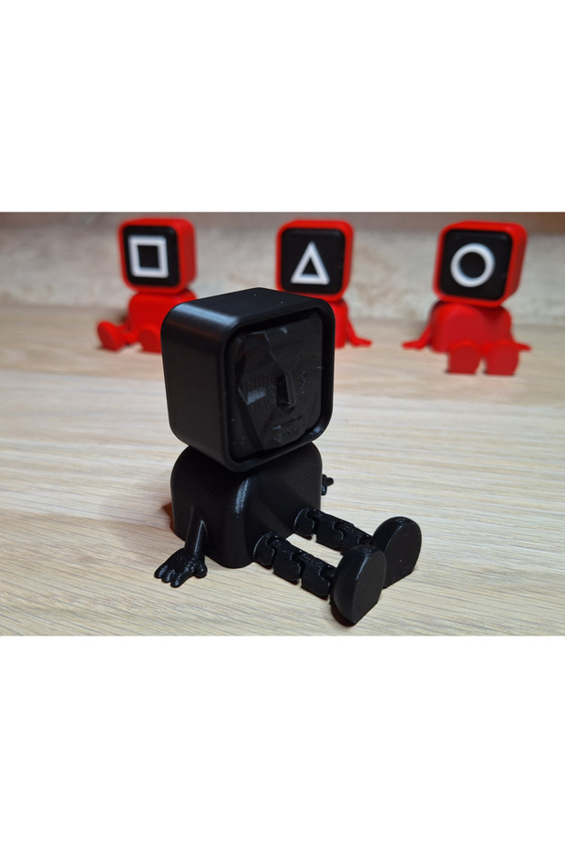 Squid Game Sevimli 4'lü Karakter Figür Seti - 2