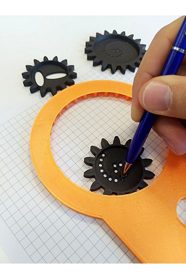 STEM Spirograph Sanat Seti - Çocuklar ve Yetişkinler İçin - 4