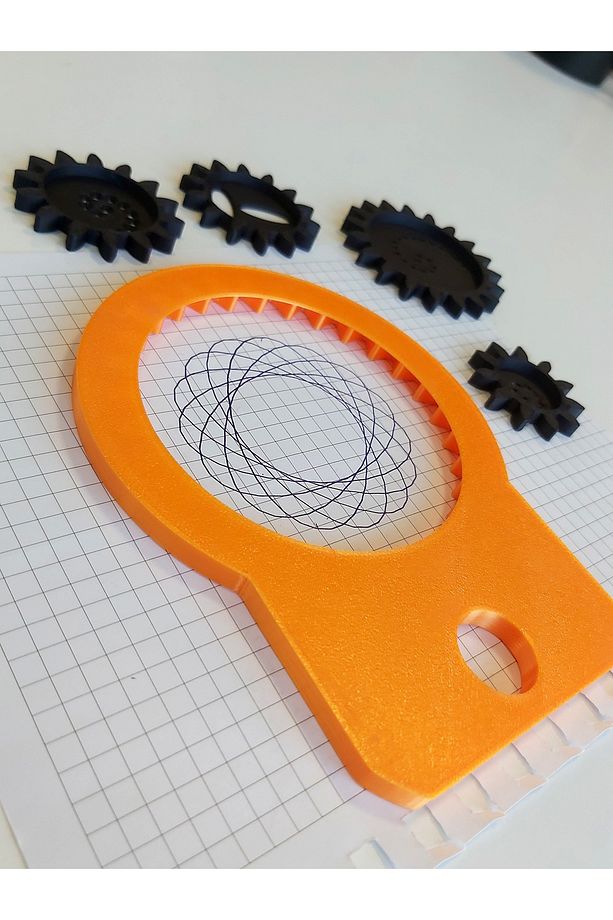 STEM Spirograph Sanat Seti - Çocuklar ve Yetişkinler İçin - 5