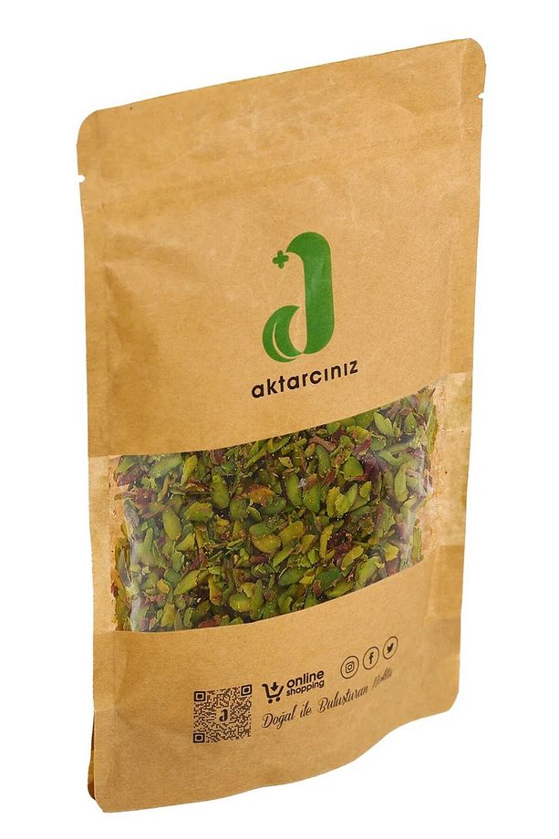 Vegan Boz Lüks File Işlenmiş Fıstık 25 gr - 2