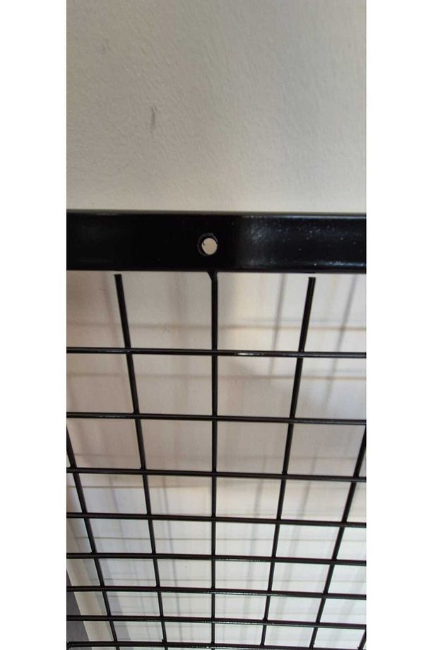 Raf Tel Pano Stand Duvar Askılığı - Ayakkabı Askılığı (- 100 cm x 200 cm -)-(-Sık Telli -) - 7