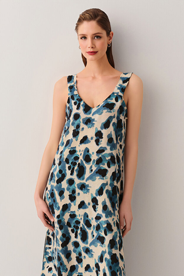 Francesca Plaj Elbisesi - 2