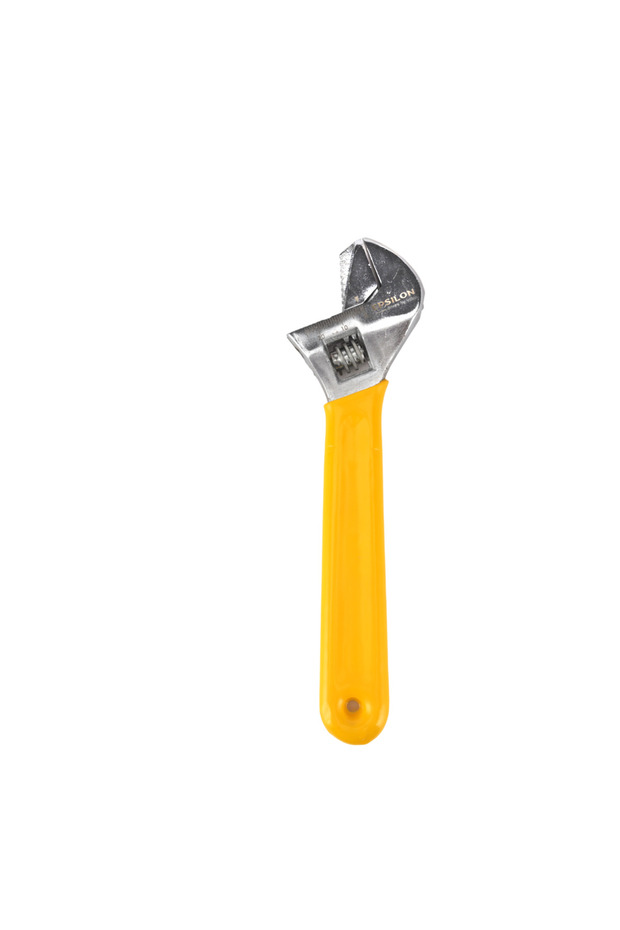 Epsilon 8" Adjustable Wrench with Pipe Wrench