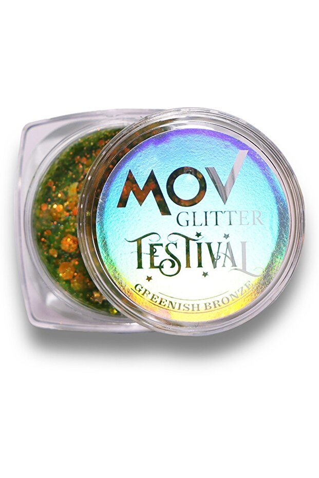 Krem Glitter Festival No:4 Greenish Bronze - 2