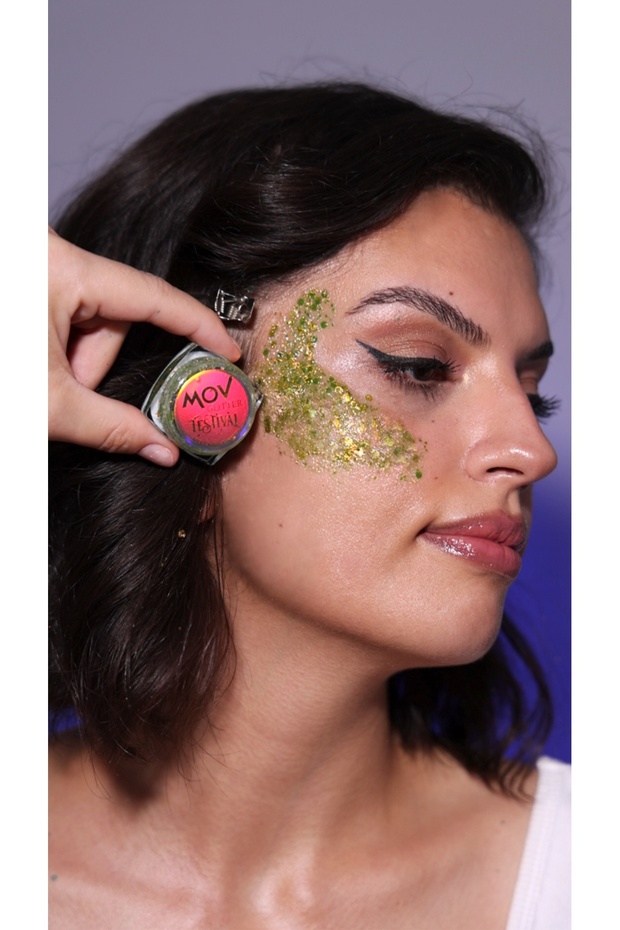Krem Glitter Festival No:4 Greenish Bronze - 1