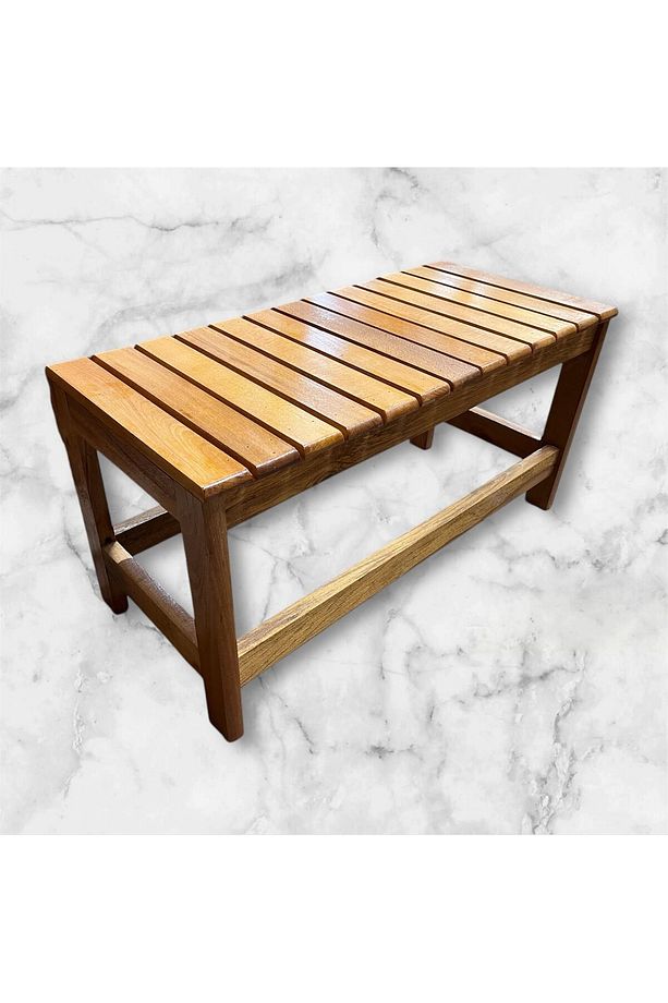 KAYIN AHŞAP UZUN TABURE 72CM - 1