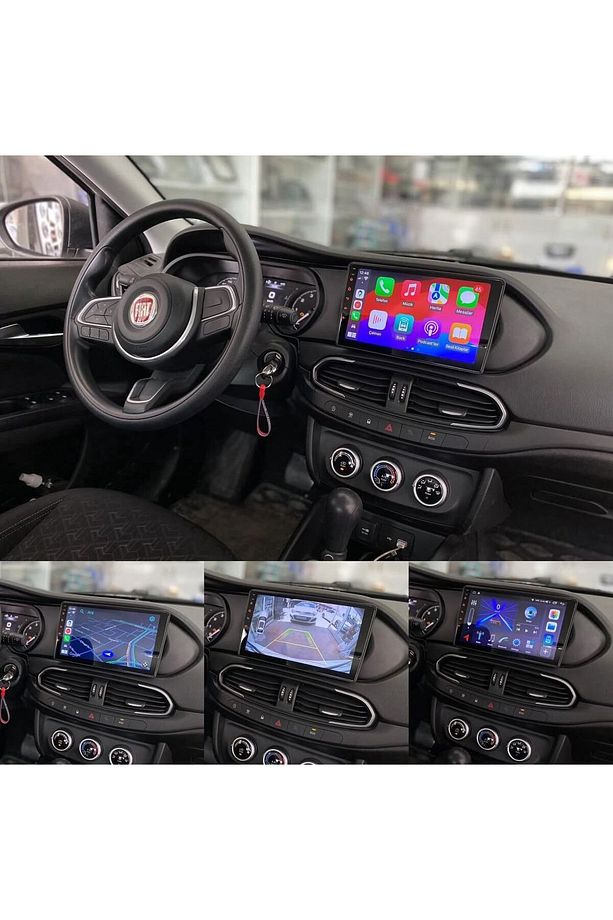 FİAT EGEA UYUMLU ANDROİD MULTİMEDYA SİSTEMİ ( 4-64 GB ) - 1