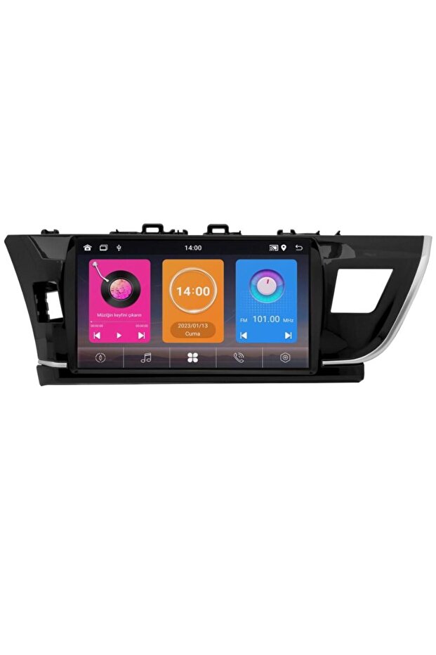 Toyota Corolla Android Multimedya Sistemi (2013-2015) for-x 6/128 dsp - 1
