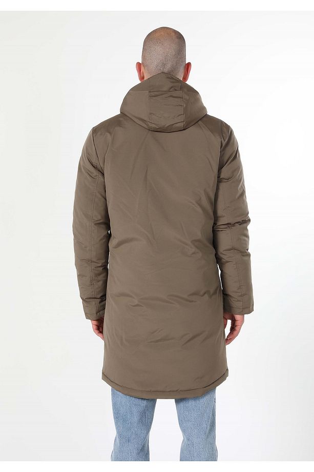 Regular Fit Erkek Bej Kaban - 2