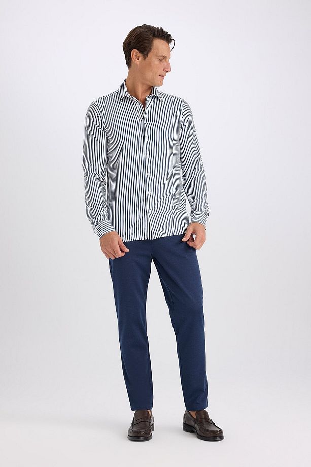 Jogger Yazlık Kumaş Pantolon Basic Düz Cepli Düz Paça T6317AZ25SP - 3
