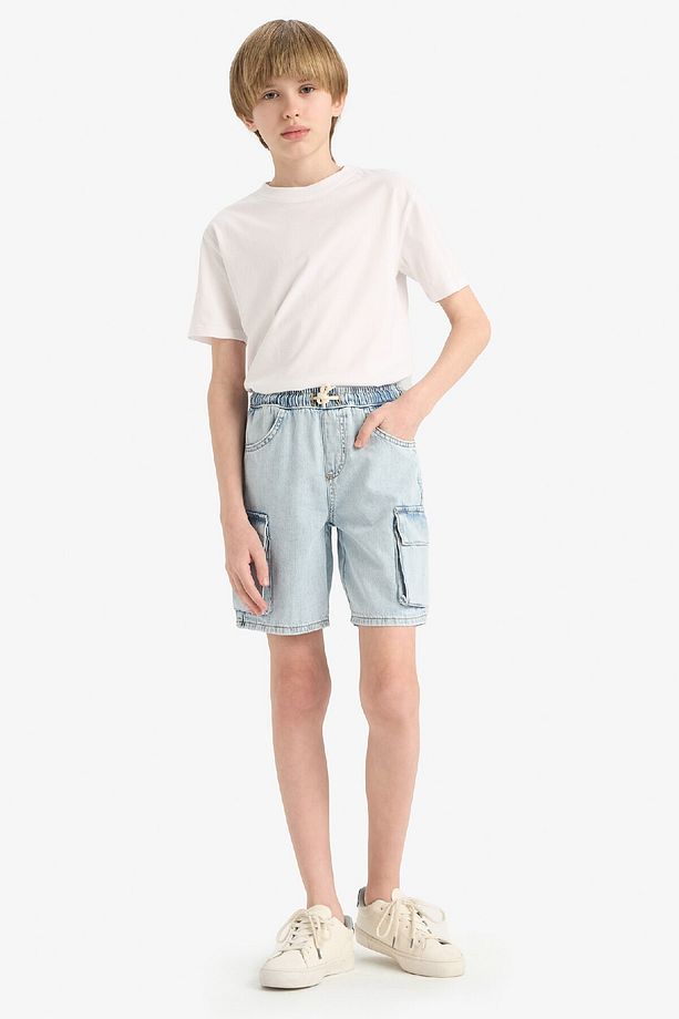 Erkek Çocuk Jean Şort D8566A825SM - 3