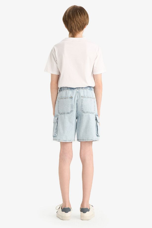 Erkek Çocuk Jean Şort D8566A825SM - 7