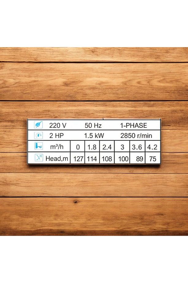 2 HP 18 KADEMELİ DALGIÇ POMPA+40 METRE KABLO+40 METRE CMK İP+KONTROL KUTUSU - 4