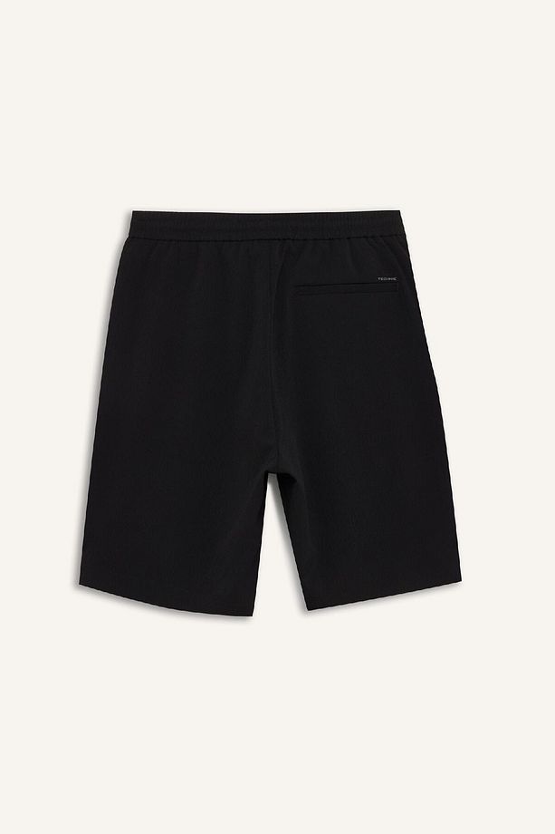 Regular Fit Beli Bağcıklı Dokulu Bermuda Şort D9451ax25sp - 8