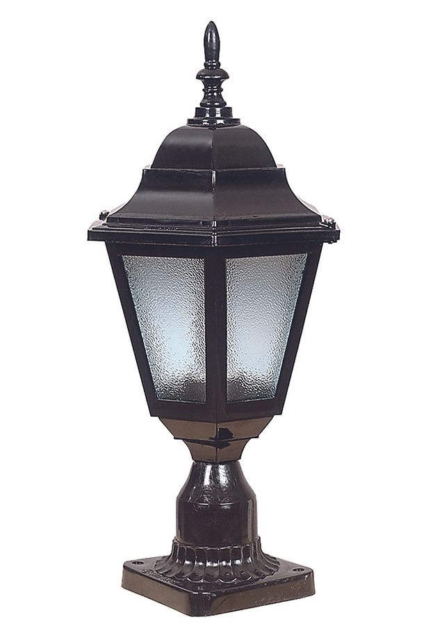 Bahçe Set Üstü Fener Aplik - Bahçe Teras Balkon Duvar Üstü Aplik Fener Aydınlatma Boy 40cm - 1