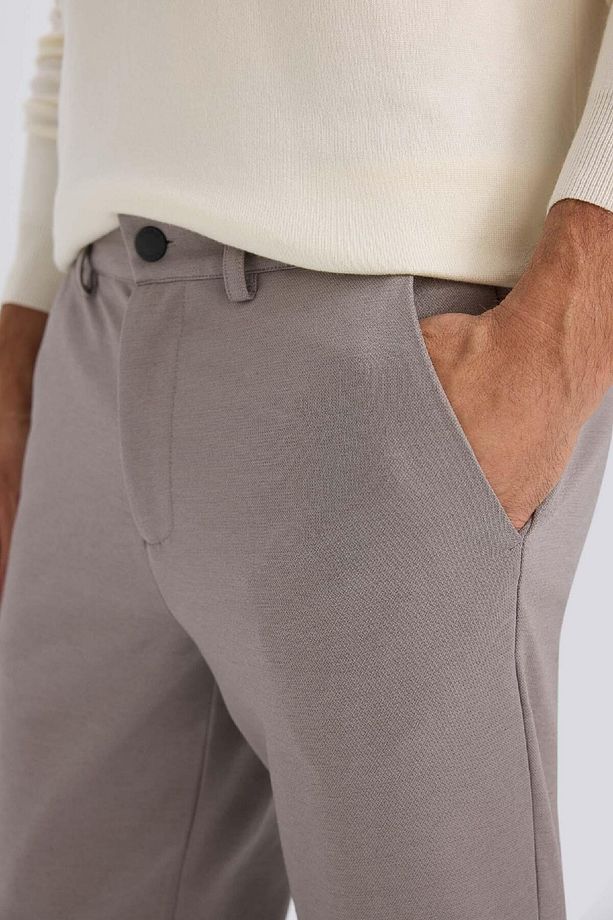 Jogger Yazlık Kumaş Pantolon Basic Düz Cepli Düz Paça T6317AZ25SP - 7