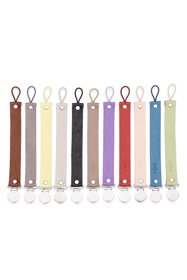 Bitkisel Boyalı Emzik Askısı - Lemon - 4