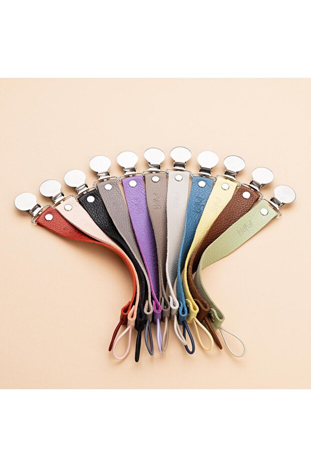 Bitkisel Boyalı Emzik Askısı - Cloud - 4