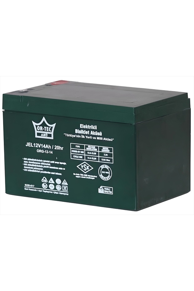 12V 14 AMPER JEL AKÜ - 1