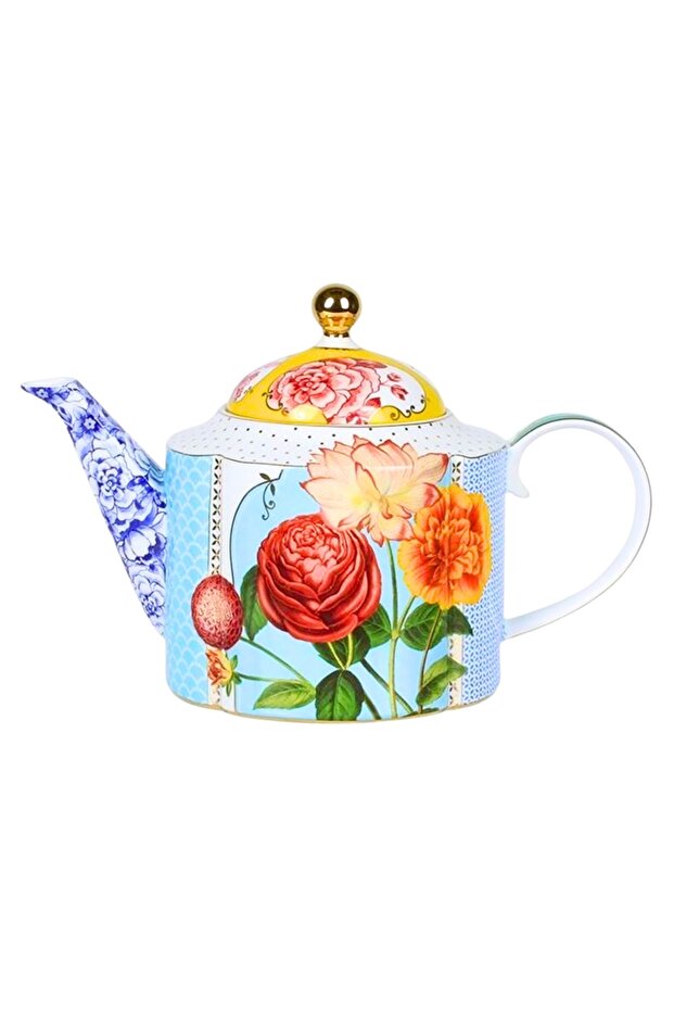 Porcelain teapot, Pip Studio, 1650 ml, Royal Multi collection - 1