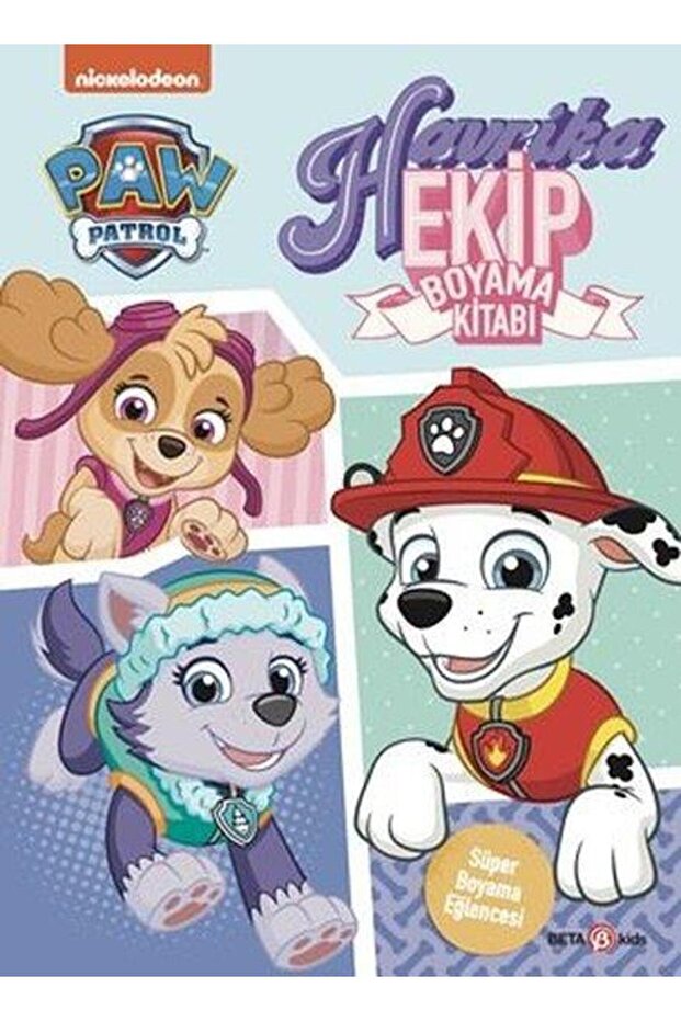 Paw Patrol Wonderful Crew Coloring Book