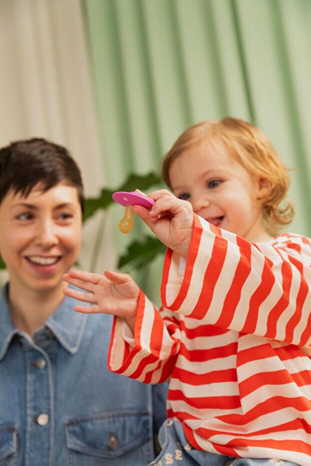 Colour Kauçuk Emzik -Bubblegum 6 Ay+ - 4