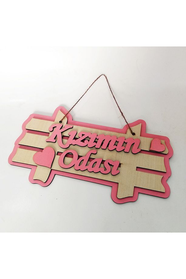 Kız Çocuk kapı süsü 26x15 cm - 1