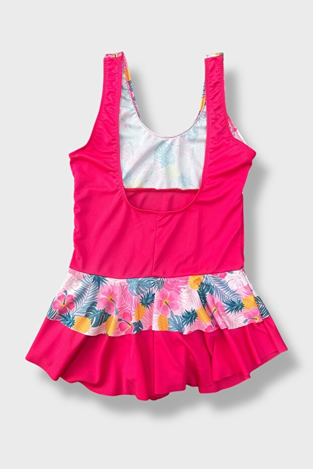 Kız çocuk elbiseli mayo - 2