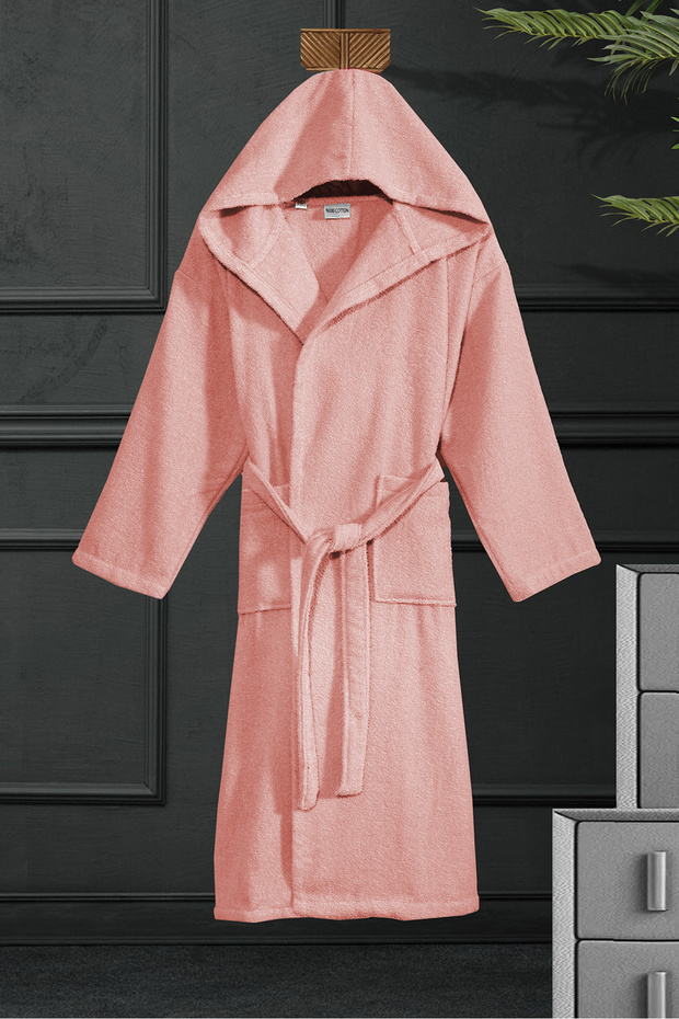 Hooded Bathrobe - Women and Men | 100% Cotton | Durable | Fast Drying | Soft Comfort