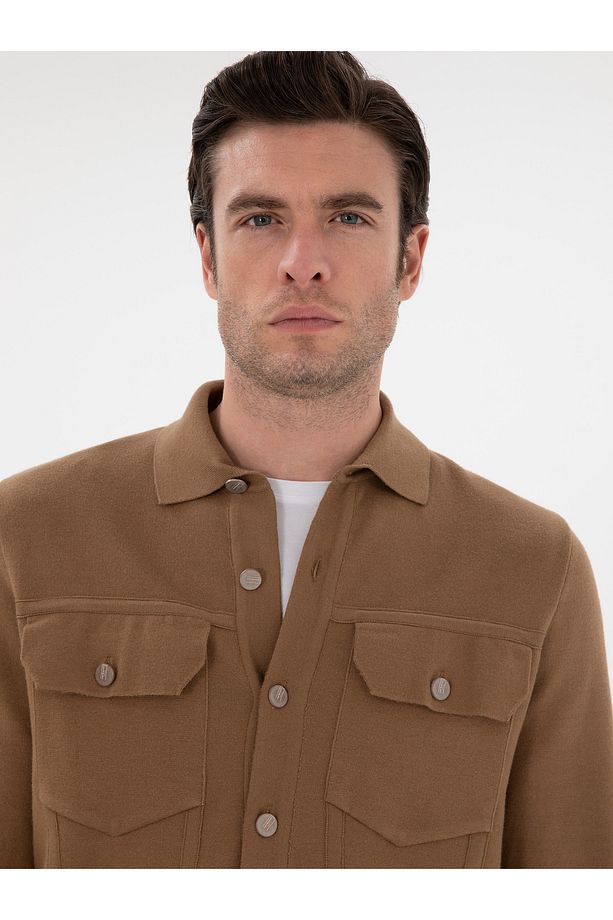 Camel Regular Fit Triko Hırka 50291621-VR015 - 2