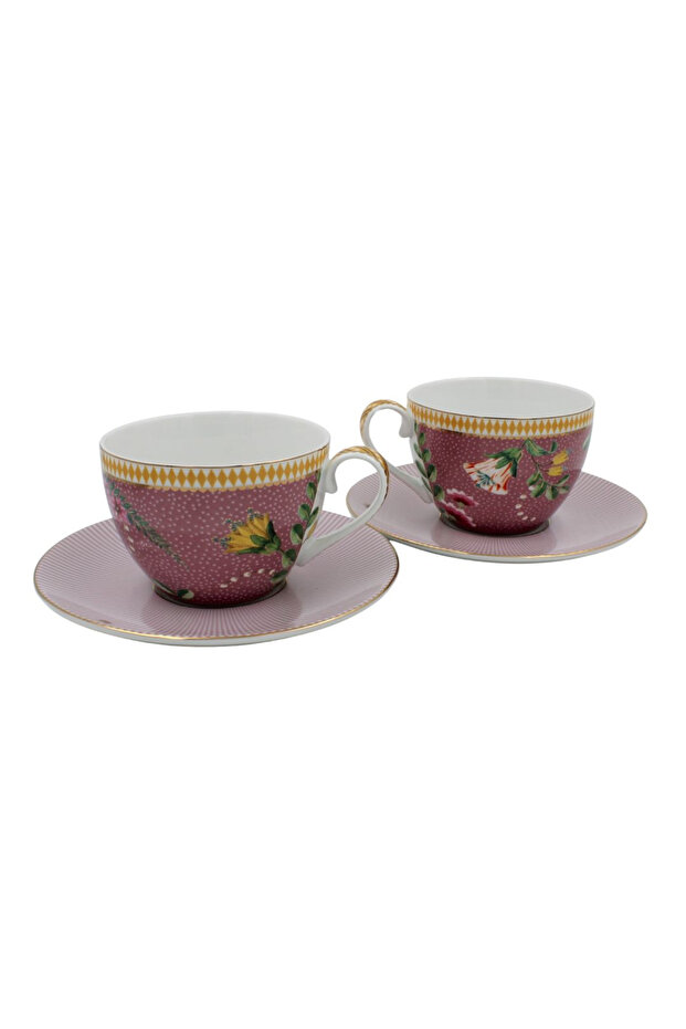Set of 2 cups with saucers, Pip Studio, La Majorelle collection - 8