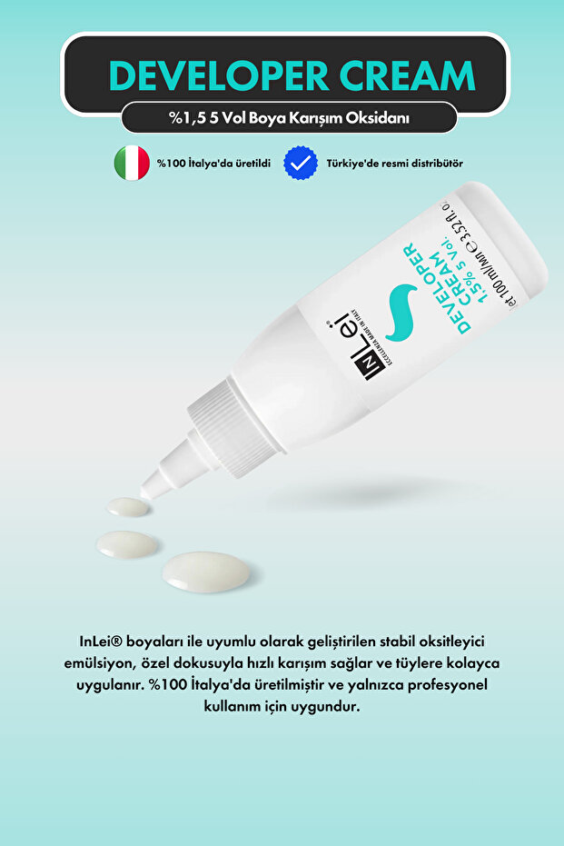 Developer Cream 1,5% Boya Oksidanı 100ml - 2