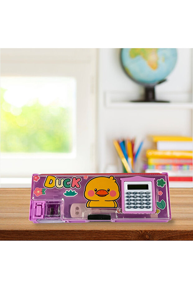 Lordstore Pencil Case with Calculator