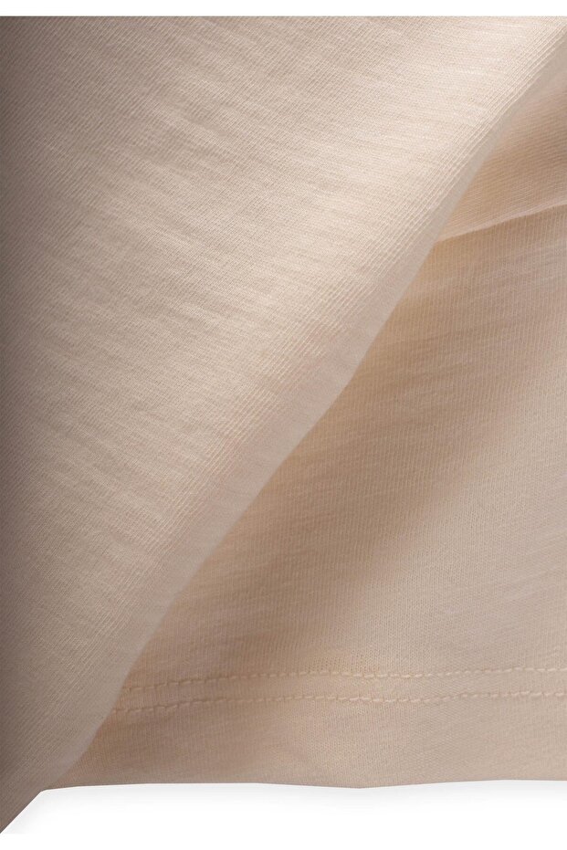 Basic Bebe T-Shırt 0-3 Yaş Ekru - 3