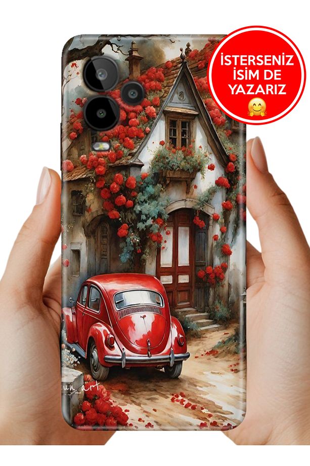 GM 24 Pro Kılıf Desenli Baskılı TR-Üretim Kapak Silikon Aşk Yuvası - 1