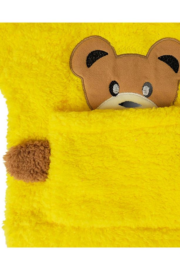 Welsoft Kumaş Yumoş Kumaş Kanguru Cepli Kışlık Bebek Tulum 1-4 Yaş - 3