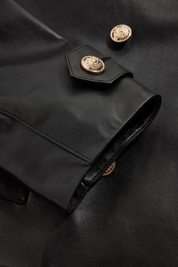 SİYAH DERİ CEKET - 6