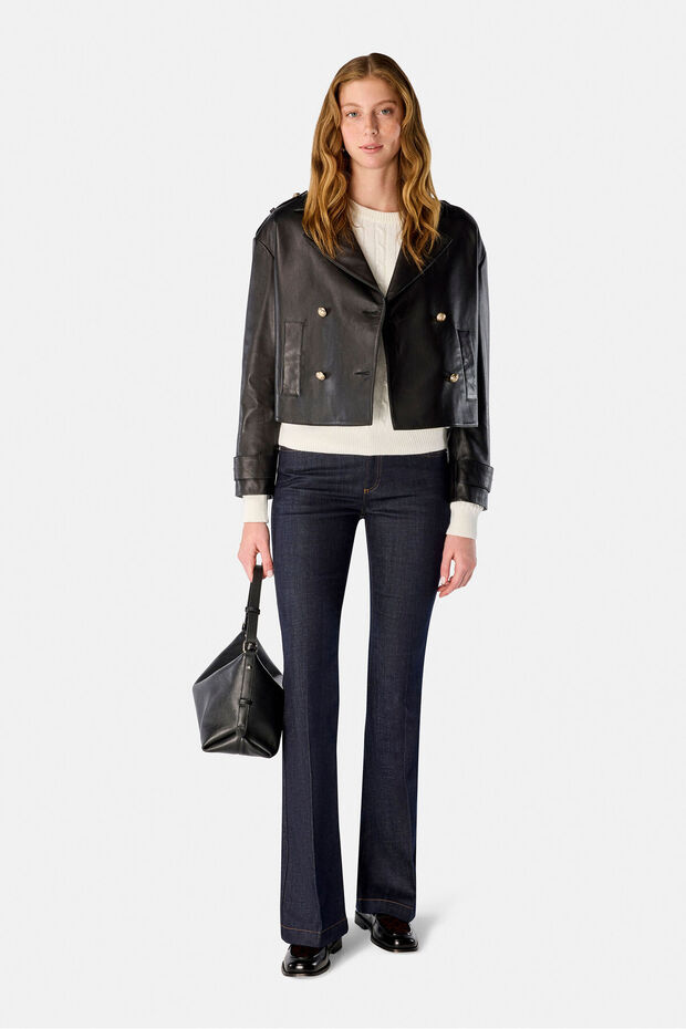 SİYAH DERİ CEKET - 7