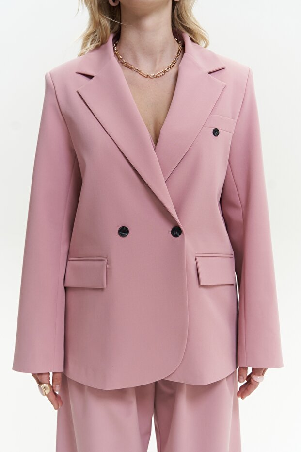 Kaylee Pembe Blazer - 9