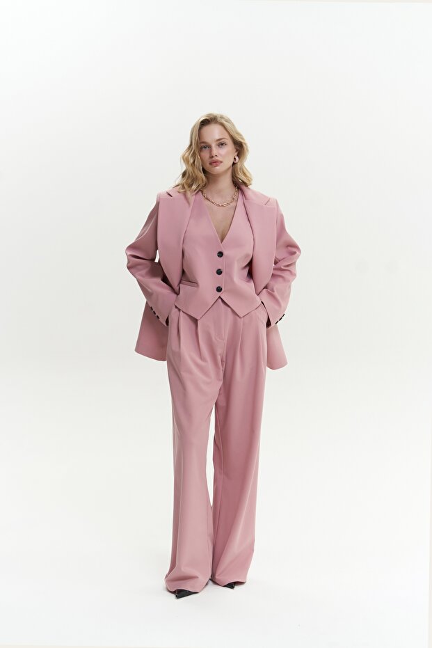 Kaylee Pembe Blazer - 1