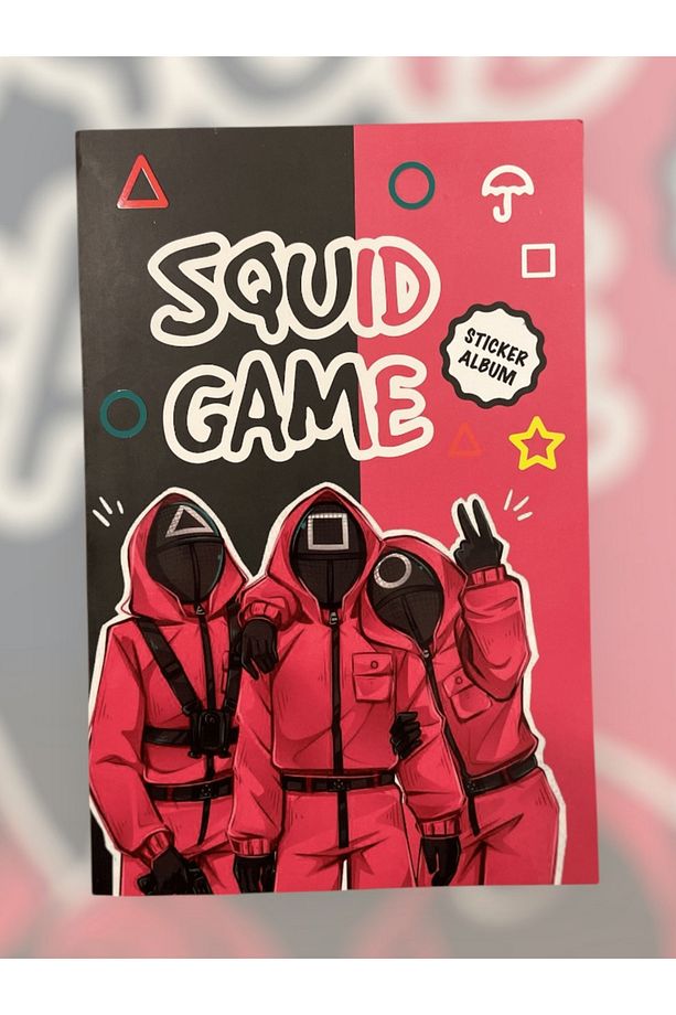 Squid Game Sticker Defteri 16 Sayfa 208 Sticker - 1