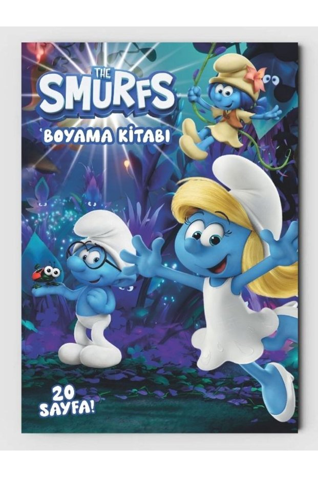 Smurf (Smurfs) Coloring Book for Children (20 Full Page Illustrated Coloring Book)