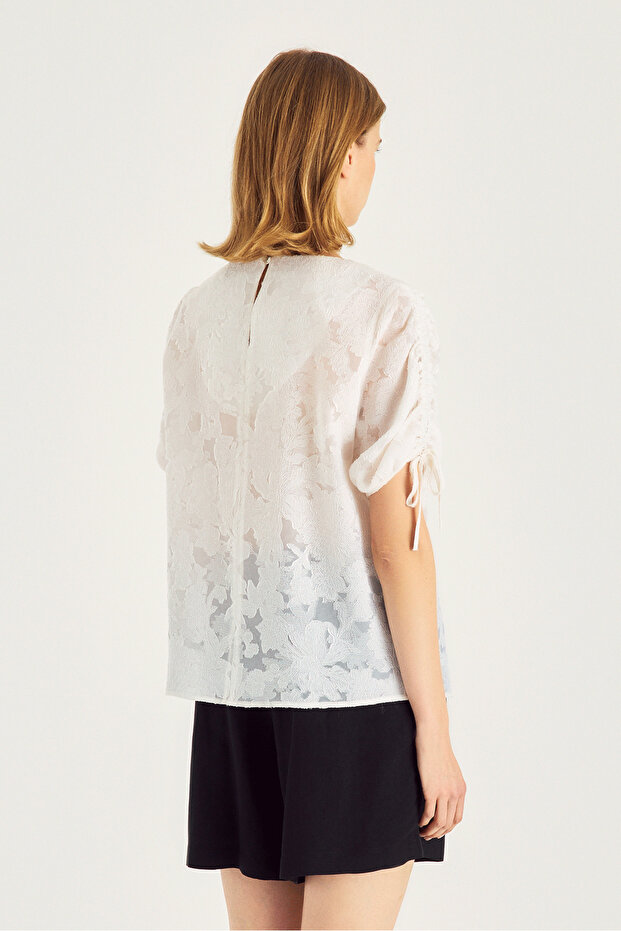 2296 BLUZ BEYAZ - 4