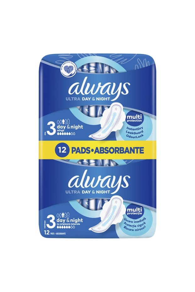ABSORBANTS 12PCS ULTRA NIGHT
