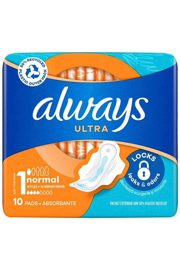 ABSORBANTS 10PCS ULTRA NORMAL PLUS - 1